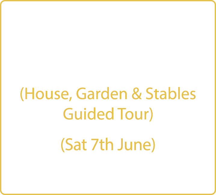 Book a guided tour of the Hall, Gardens and Stables